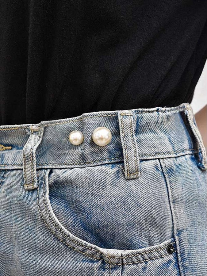 Accesorii/sistem inchidere/nasturi imbracaminte cu pietre tip perle