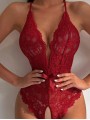 Body sexy crotchless (decupat) cu spatele gol