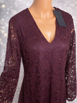 Rochie dantela cu maneci evazate AX Paris