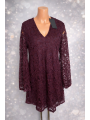 Rochie dantela cu maneci evazate AX Paris Rochie dantela cu maneci evazate AX Paris
