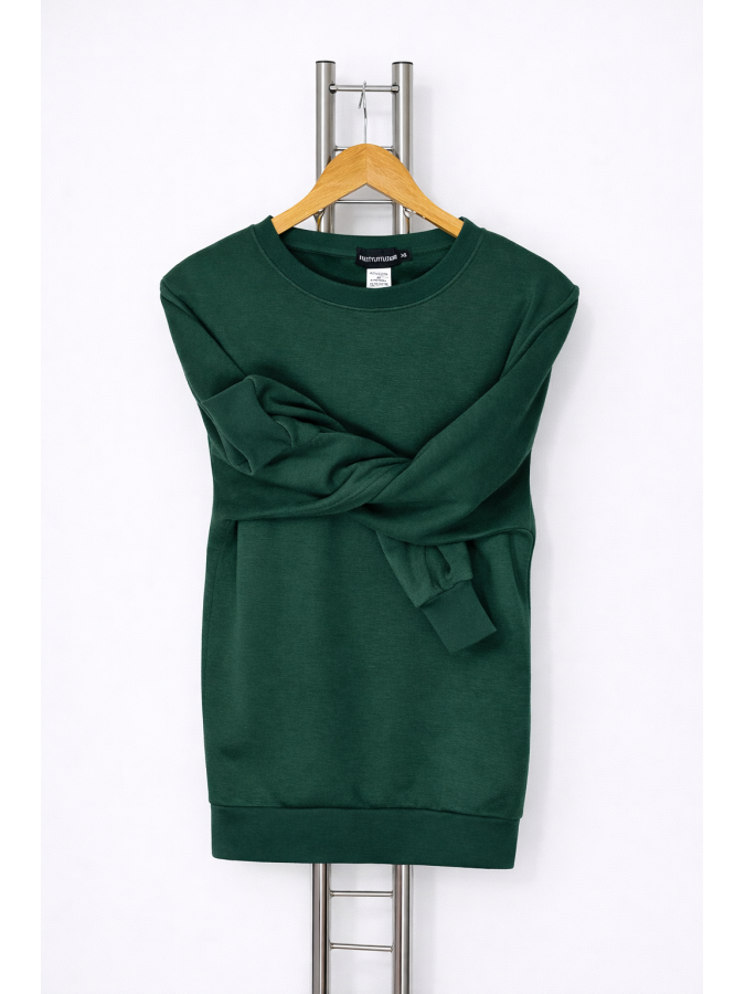 Bluza sport cu interior pufos Pretty Little Thing