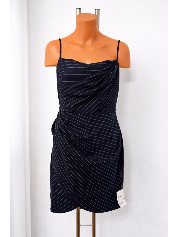 Rochie scurta drapata si petrecuta Asos