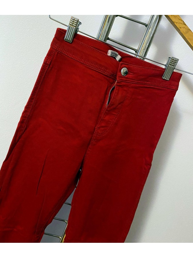 Blugi gen pantaloni cu talie inalta Bershka