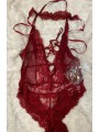 Body sexy tip corset cu choker si portjartiere detasabile Body sexy tip corset cu choker si portjartiere detasabile