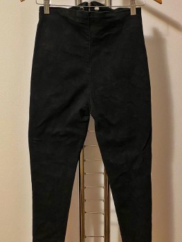 Blugi skinny talie inalta cu fermoare