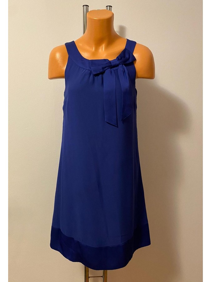 Rochie dreapta cu fundita si detalii satinate H&M