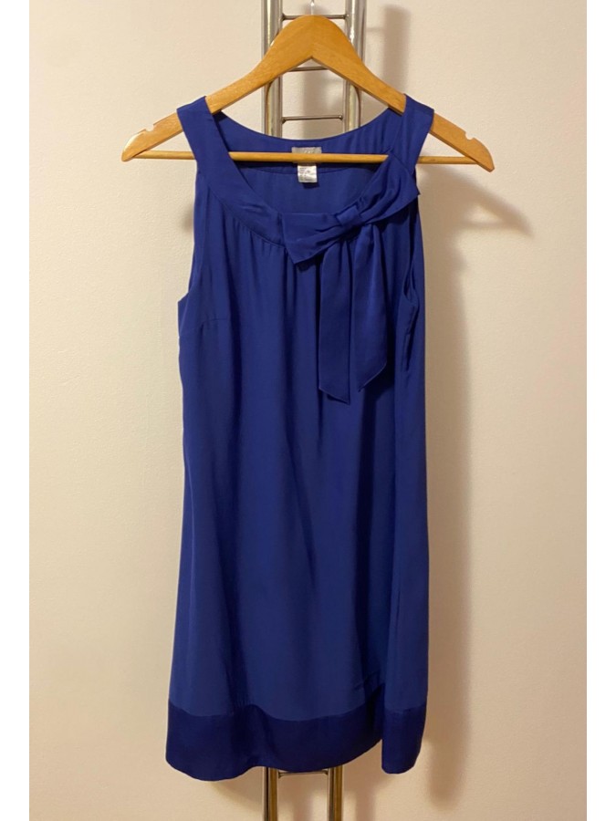 Rochie dreapta cu fundita si detalii satinate H&M