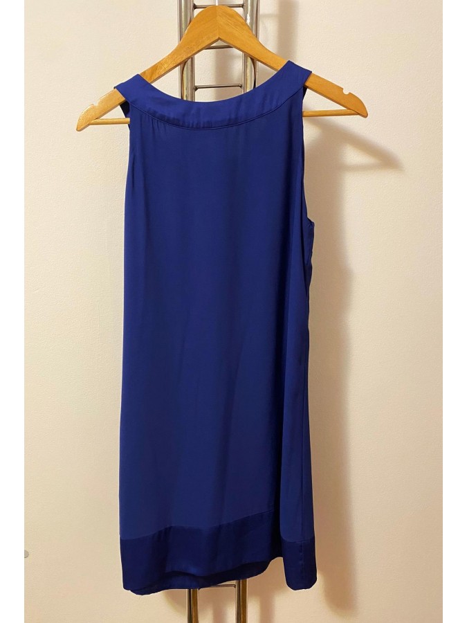 Rochie dreapta cu fundita si detalii satinate H&M