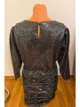 Rochie incretita cu paiete si maneca 3/4 Orsay Rochie incretita cu paiete si maneca 3/4 Orsay