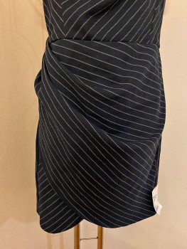 Rochie scurta drapata si petrecuta Asos