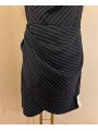 Rochie scurta drapata si petrecuta Asos