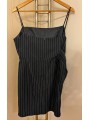 Rochie scurta drapata si petrecuta Asos