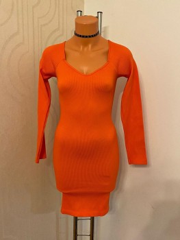 Rochie scurta bodycon cu decolteu decupat Only