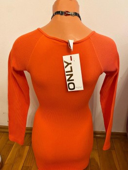 Rochie scurta bodycon cu decolteu decupat Only