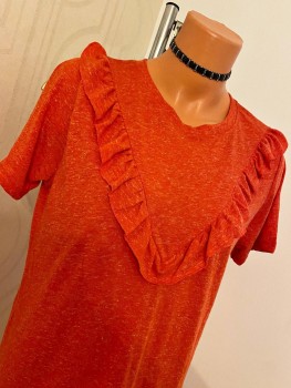 Rochie lejera gen tricou cu volanas SisterS Point