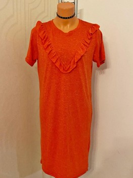 Rochie lejera gen tricou cu volanas SisterS Point