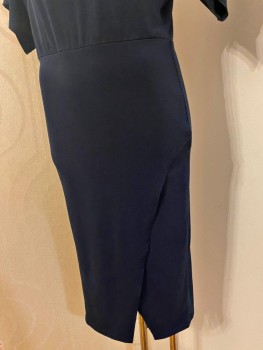 Rochie midi petrecuta cu maneca lasata Zack London