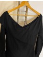 Bluza pe umeri cu volanas Shein Curve