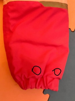 Combinezon zapada / salopeta iarna ski cu gluga (blana) si fermoare Name It