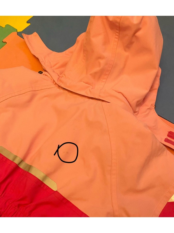 Combinezon zapada / salopeta iarna ski cu gluga (blana) si fermoare Name It