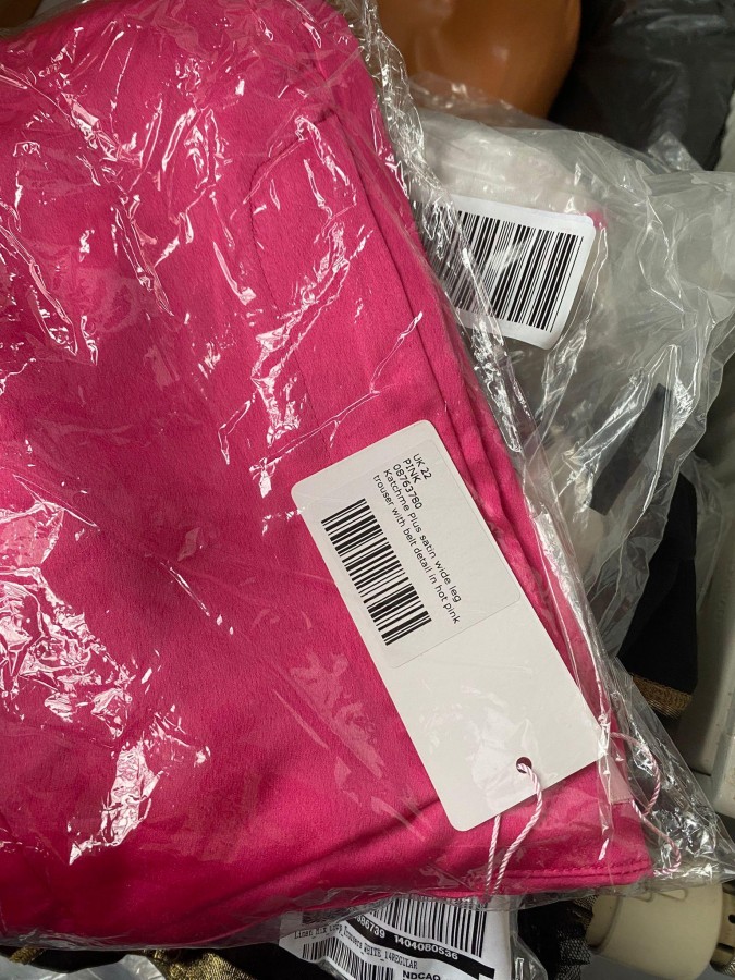 Pantaloni satin evazati cu centura Katchme Pantaloni satin evazati cu centura Katchme