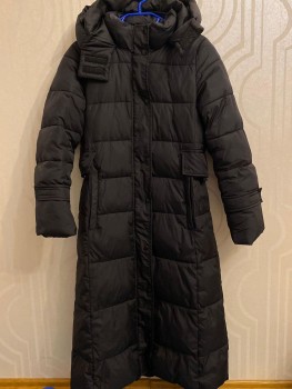 Geaca fas lunga cu gluga