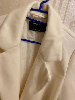 Palton cu slituri laterale si cordon Sinsay