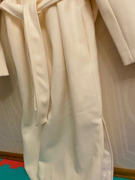 Palton cu slituri laterale si cordon Sinsay