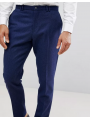 Pantaloni slim eleganti cu lana Noak