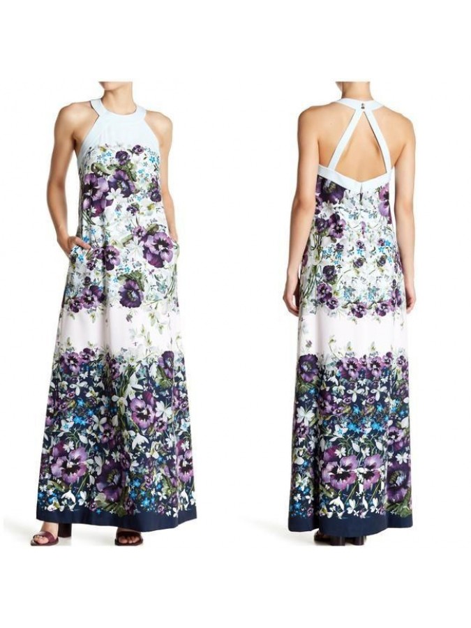 Rochie lunga floral print Ted Baker Rochie lunga floral print Ted Baker