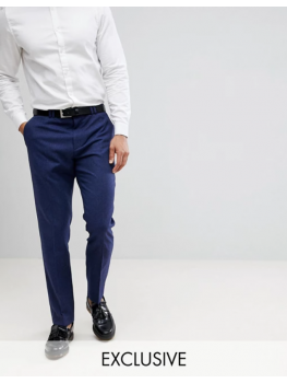 Pantaloni slim eleganti cu lana Noak
