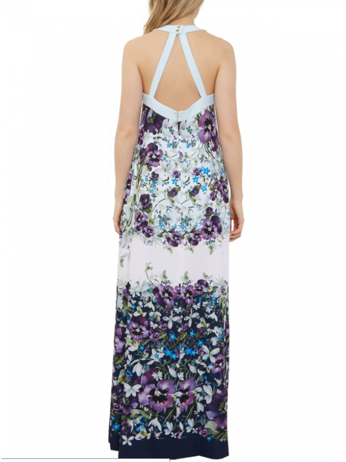 Rochie lunga floral print Ted Baker