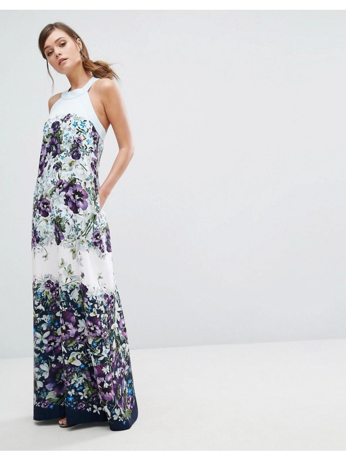 Rochie lunga floral print Ted Baker Rochie lunga floral print Ted Baker
