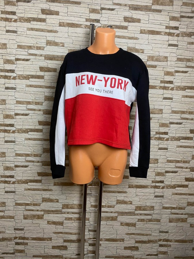 Bluza sport mesaj "New York" Jennyfer