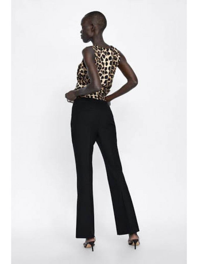 Pantaloni office evazati Zara Pantaloni office evazati Zara