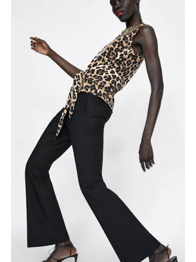 Pantaloni office evazati Zara Pantaloni office evazati Zara