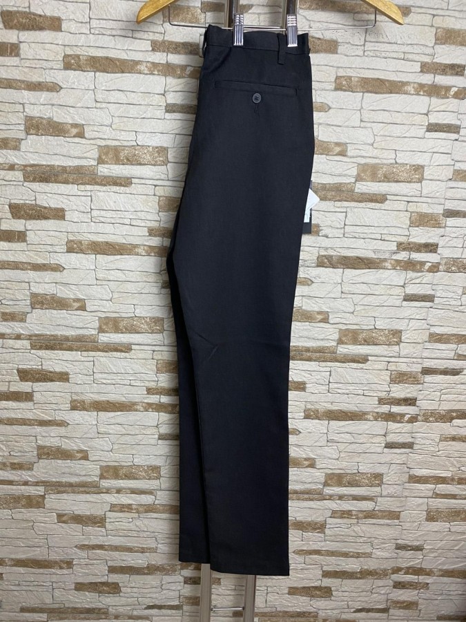 Pantaloni slim fit teflonati cu talie ajustabila Next