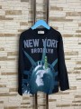 Bluza mesaj "New York" Zara