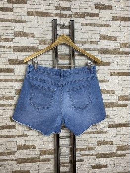 Blugi scurti elastici cu talie medie  H&M