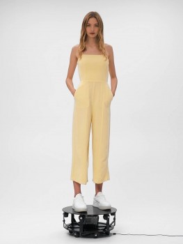 Salopeta lejera cu spate gol Bershka Salopeta lejera cu spate gol Bershka