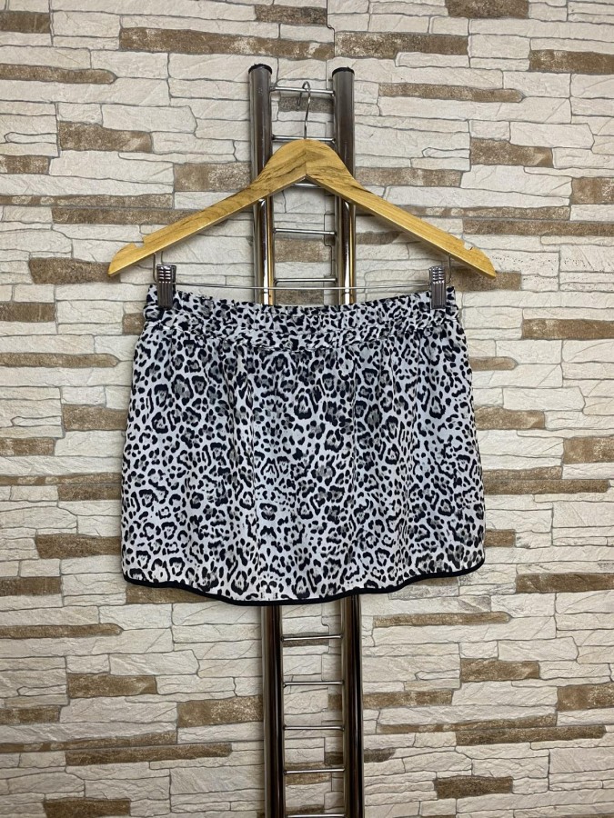 Fusta sport animal print Bershka