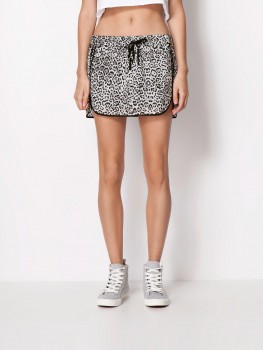 Fusta sport animal print Bershka