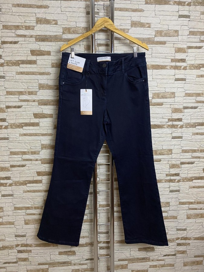 Blugi talie inalta bootcut (Lift, Slim & Shape) Next