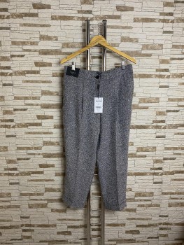 Pantaloni imprimati talie inalta (pe elastic) Next